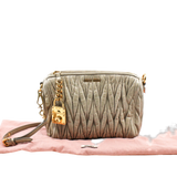 thumbnail Pochette Leather grey - L'UXE LINK