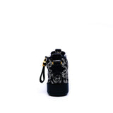 thumbnail Small Sequin And Leather Gabrielle In Blue And Black Hobo Bag Multi Hardware Seri 27 - L'UXE LINK