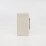 thumbnail Le Soleil Tarot In White Lambskin Leather Pouch Clutch GHW - L'UXE LINK