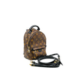 thumbnail Mini Palm Springs Monogram Canvas Backpack GHW - L'UXE LINK