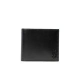 thumbnail Tiny Cassandre East/West Black Leather Wallet - L'UXE LINK