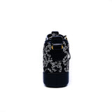 thumbnail Small Sequin And Leather Gabrielle In Blue And Black Hobo Bag Multi Hardware Seri 27 - L'UXE LINK