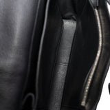 thumbnail Steve Caporal Taurillon Clemence Messenger Bag Black PHW P Stamp - L'UXE LINK