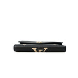thumbnail Victorine Bicolor Monogram Empreinte Leather Wallet In Black And Beige GHW - L'UXE LINK