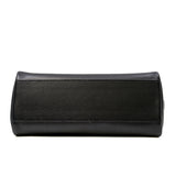 thumbnail Kelly Messenger PM Bag In Black Evergrain Leather PHW W Stamp - L'UXE LINK