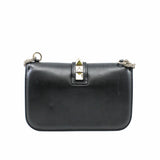 thumbnail Rockstud Lock Glam Bag leather black ghw - L'UXE LINK