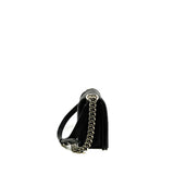 thumbnail Medium Leboy Iridescent/Black Lambskin/PVC Chevron Flap Bag PHW Seri 24 - L'UXE LINK
