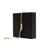 thumbnail kelly half diamond double bracelet/chocker in 18k rg 21AE090424