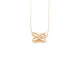 thumbnail Jeux de Liens Pendant In 18k Rose Gold/Mother-of-Pearl/Diamond Necklace - L'UXE LINK