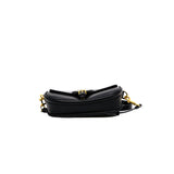 thumbnail small bobby bag with strap in calfskin black ghw 2021