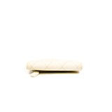 thumbnail small cf wallet in caviar white ghw #LELNXXXX - L'UXE LINK