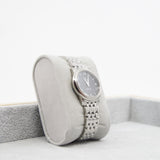 thumbnail Omega 424.10.27.60.01.001 - De Ville Prestige Quartz 27.4 mm Black Dial Steel Ladies Watch - L'UXE LINK
