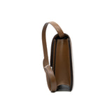 thumbnail Medium Camel Classic Box In Calfskin Leather Bag GHW - L'UXE LINK
