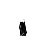 thumbnail XS Crush Black Crocodile Embossed Calfskin Chain Bag GHW - L'UXE LINK