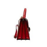 thumbnail Small Serpenti Forever Top Handle Red Calfskin Handbag GHW - L'UXE LINK
