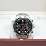 thumbnail seamaster 21230425001001 black dial - L'UXE LINK