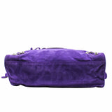 thumbnail city medium suede purple phw - L'UXE LINK