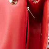 thumbnail mini square orange red lambskin seri 27 ghw