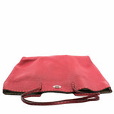 thumbnail Tote Bag Leather Red - L'UXE LINK