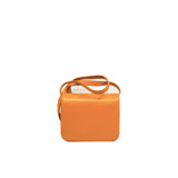 thumbnail Teen Classic Box In Yellow Calfskin Leather Bag GHW - L'UXE LINK