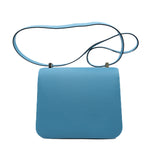 thumbnail constance 24cm epsom blue nord phw D stamp - L'UXE LINK