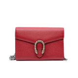 thumbnail red dionysus woc calf skin with crystal - L'UXE LINK