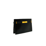 thumbnail New Pochette Manhattan Black Leather Bag GHW - L'UXE LINK