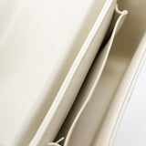 thumbnail small 30 Montaigne with strap in leather white ghw 2020
