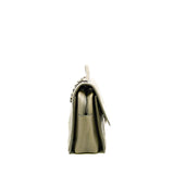 thumbnail Timeless In Grey Lambskin Leather Flap Bag PHW Seri 18 - L'UXE LINK