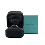 thumbnail Tiffany & Co. Aria Ring of Diamonds Pt950 Platinum Size 5 - L'UXE LINK