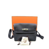 thumbnail Kelly Messenger pm in veau Togo 85 ardoise phw k stamp