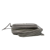 thumbnail blogger bag in grey crocodile embossed phw