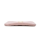 thumbnail Mini Classic O Case In Pink Caviar Leather Quilted Pouch GHW - L'UXE LINK