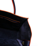 thumbnail luggage mm in navy/red - L'UXE LINK