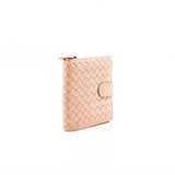 thumbnail orange beige compact buckle wallet - L'UXE LINK