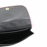 thumbnail card holder leather pink black ghw - L'UXE LINK