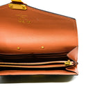 thumbnail pallis long wallet in monogram/nude pink leather ghw