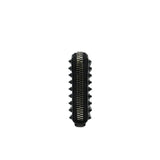 thumbnail long zip wallet with black studs in leather black phw - L'UXE LINK