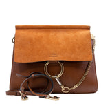 thumbnail faye medium large suede brown - L'UXE LINK