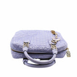 thumbnail versace tote leather purple phw - L'UXE LINK