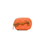 thumbnail Mini Pearl Crush Orange Clair Vanity With Chain GHW Seri P2JUXXXX - L'UXE LINK