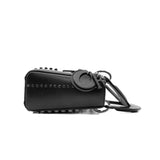 thumbnail Limited Mini Lady With Crystal And Stud In Lambskin Black PHW 2016 - L'UXE LINK