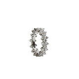 thumbnail Tiffany & Co. Aria Ring of Diamonds Pt950 Platinum Size 5 - L'UXE LINK