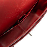 thumbnail Large Cf In Chevron Caviar Calfskin Red Double Flap Bag Phw Seri 22 - L'UXE LINK