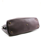 thumbnail Large Diorissimo In Burgundy Calfskin Leather GHW With Strap - L'UXE LINK