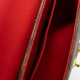 thumbnail croisette with top handle in damier ebene canvas ghw 2016(missing strap) - L'UXE LINK