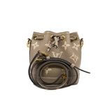 thumbnail Nano Noe in bicolor monogram empreinte ghw microchip - L'UXE LINK