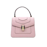 thumbnail BVLGARI SERPENTI FOREVER CROSSBODY TOP HANDLE BAG IN PINK GHW