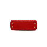 thumbnail Small Coco Handle Caviar red ghw seri 24