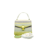 thumbnail Serpenti Forever Fukumi Shimura Limited Edition Mint Top Handle Handbag GHW - L'UXE LINK